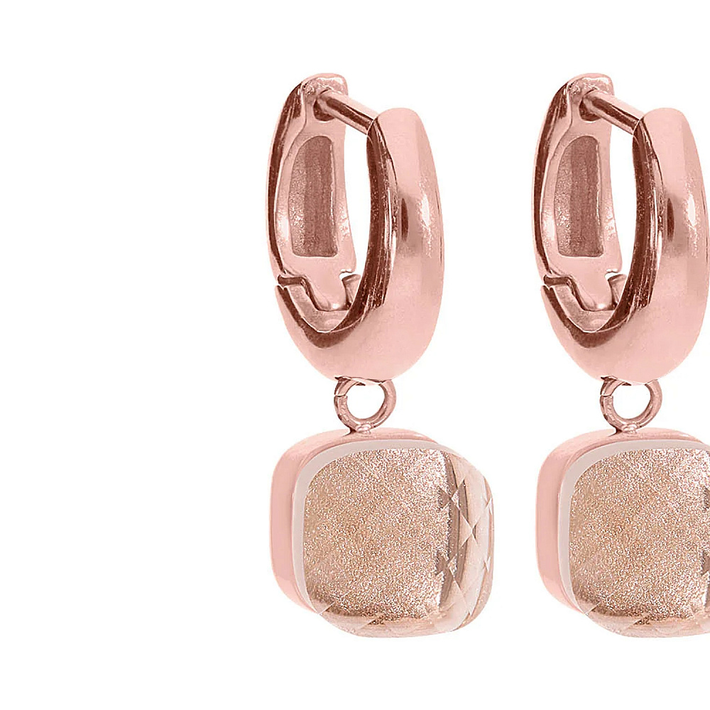Qudo Серьги Firenze apricot Qudo *300383 R/RG Арт.: *300383 R/RG