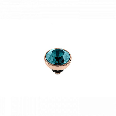 Qudo Шарм Bottone Indicolite 8 мм Qudo 680126 BL/RG Арт.: 680126 BL/RG