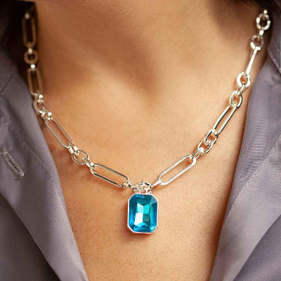 Колье Aquamarine Fiore Luna *LN6095 S  Fiore Luna  *LN6095 S 