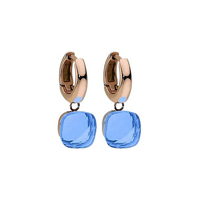 Серьги Firenze sapphire Qudo 300299 BL/RG  Qudo  300299 BL/RG 