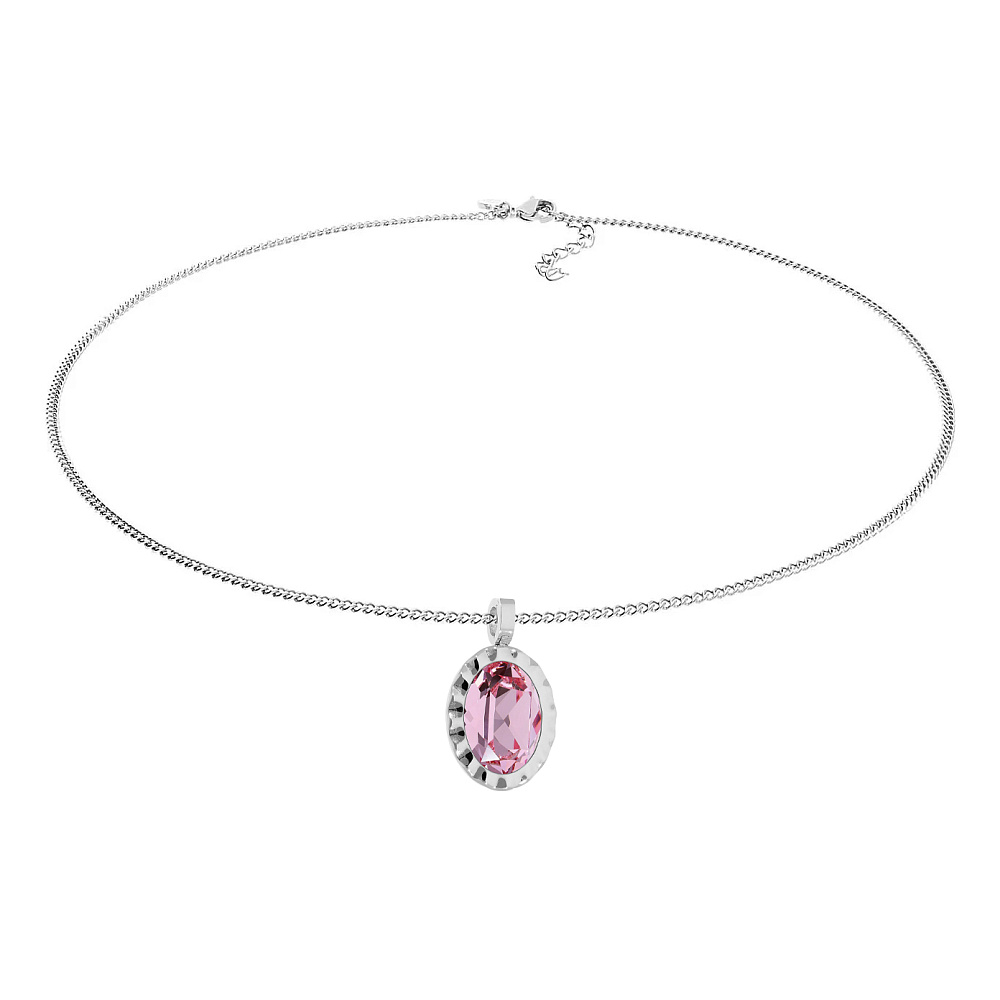 Qudo Колье TIVOLA UNICA big (S/P) Light rose 3cm Qudo 420530 Арт.: 420530