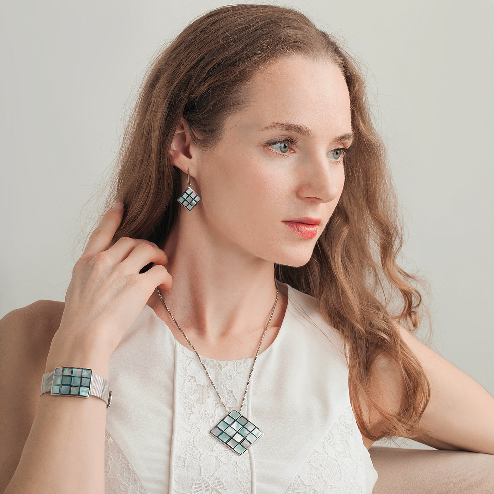Fiore Luna Браслет на металлическом ремешке Fiore Luna CB01361-2 BL Арт.: CB01361-2 BL
