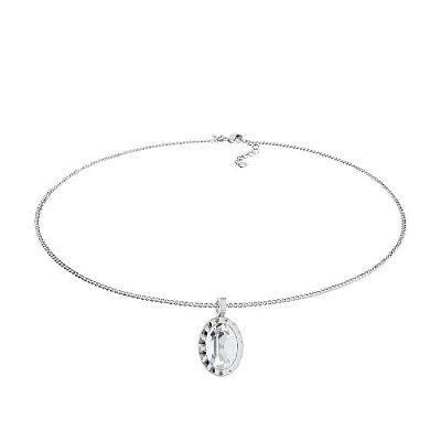 Колье TIVOLA UNICA big (S/P) Crystal 3cm Qudo 420500 420500 