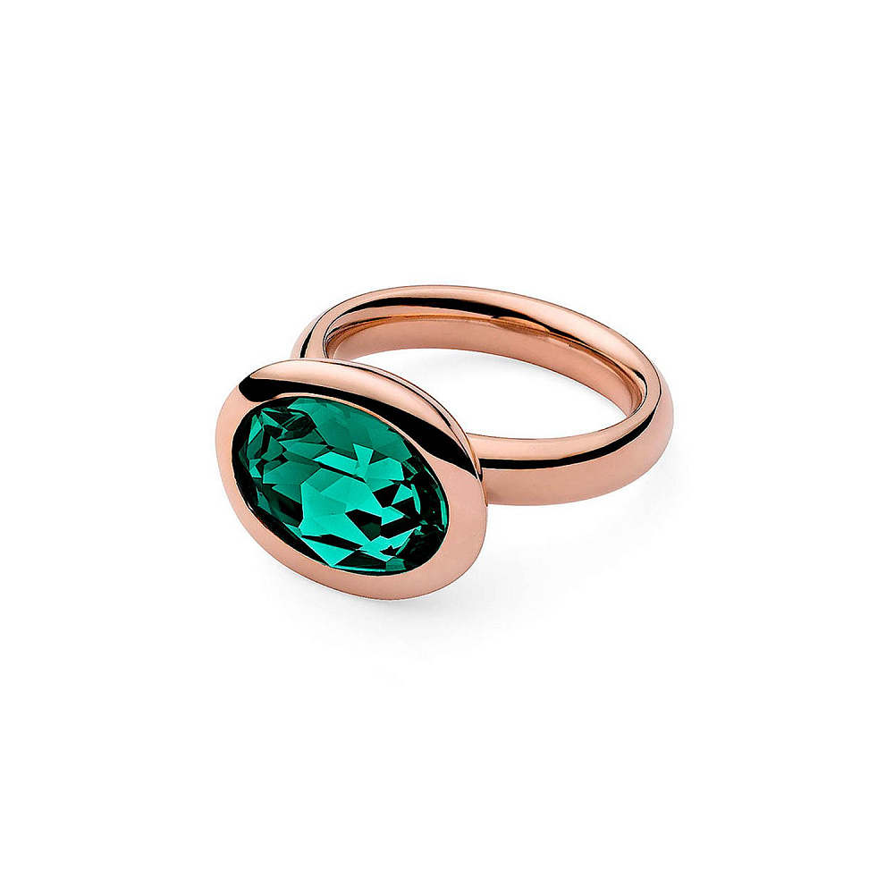 Qudo Кольцо Tivola Emerald 16.5 мм Qudo *631583/16.5 G/RG Арт.: *631583/16.5 G/RG