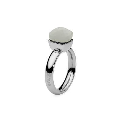 Кольцо Firenze Light Grey Opal 17.2 мм Qudo *610321 BW/S  Qudo  *610321 BW/S 