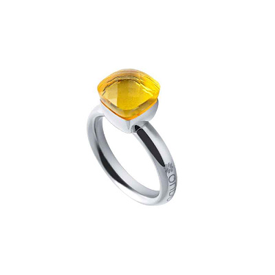Кольцо Firenze light topaz 16 мм Qudo *611910 BR/S *611910 BR/S 