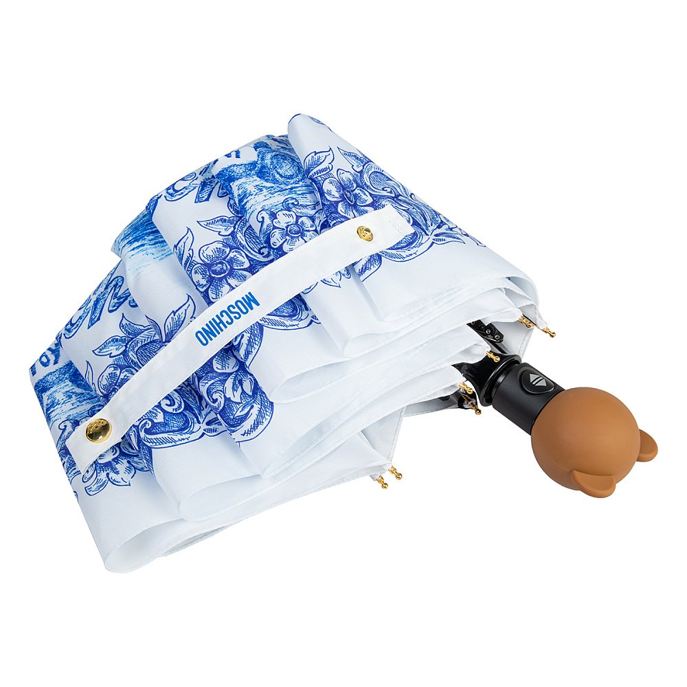 Moschino Зонт складной Moschino 8191-OCA Touile de Jouy Multi  product-3435 Арт.: product-3435