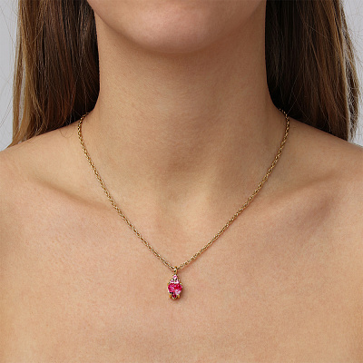 Колье SPIRA SG ROSE  Dyrberg Kern  480002 