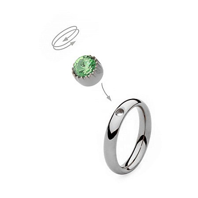 Шарм London Peridot  Qudo  617303 G/S 