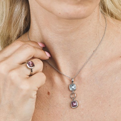 Колье METALLO E CRISTALLO  Boccadamo  XGR713A 