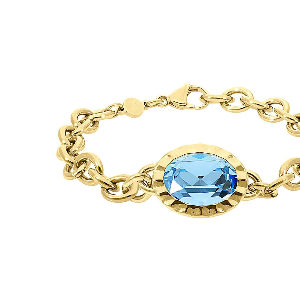 Qudo Браслет TIVOLA UNICA big (G/P) Aquamarine Qudo 189528 Арт.: 189528