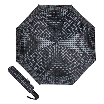 Зонт складной Baldinini 39-OC Logo Dark Black  product-3858 product-3858 