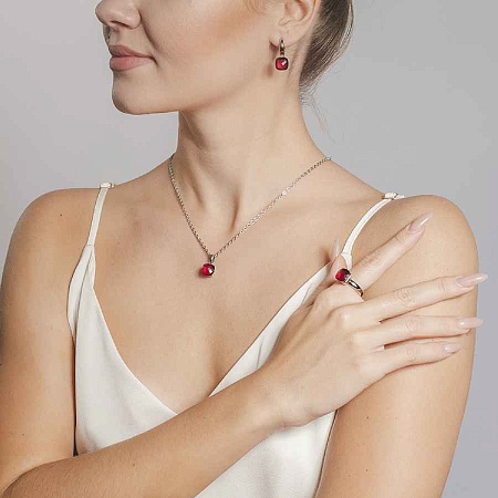 Qudo Колье Firenze ruby Qudo *400048.1 R/S Арт.: *400048.1 R/S