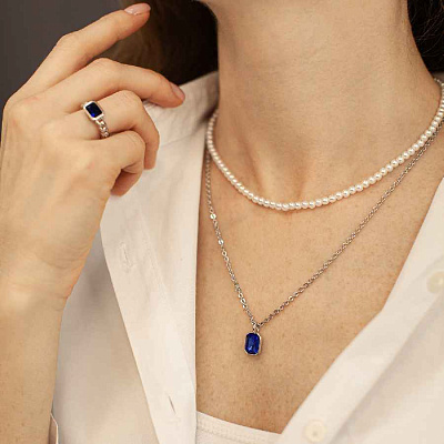 Колье SAPPHIRE Fiore Luna *BCN08992-06  Fiore Luna  *BCN08992-06 