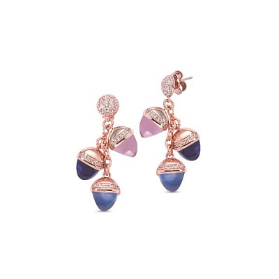 Серьги Caleida  Boccadamo  KOR009RS  R/V/BL/RG 