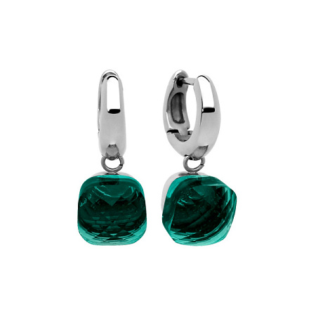 Qudo Серьги Firenze emerald Qudo 300093 G/S Арт.: 300093 G/S