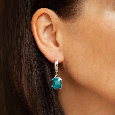 Серьги Aquamarine Fiore Luna *LE6117 S  Fiore Luna  *LE6117 S 