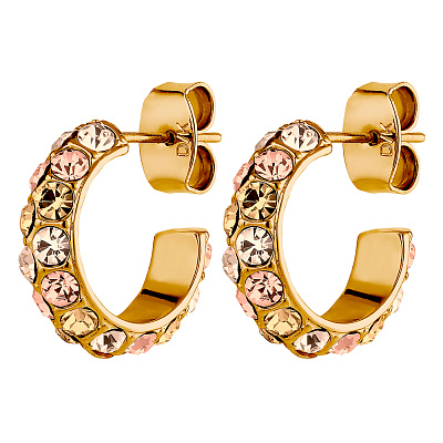 Серьги HEIDI SG GOLDEN/PEACH Dyrberg Kern 440167  Dyrberg Kern  440167 