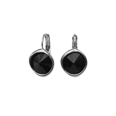 Серьги Jet  *A1902.4 BW/RG  Fiore Luna  *A1902.4 BW/RG 