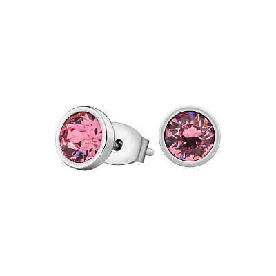 Пусеты Light Rose Fiore Luna SWE297 LR S SWE297 LR S 