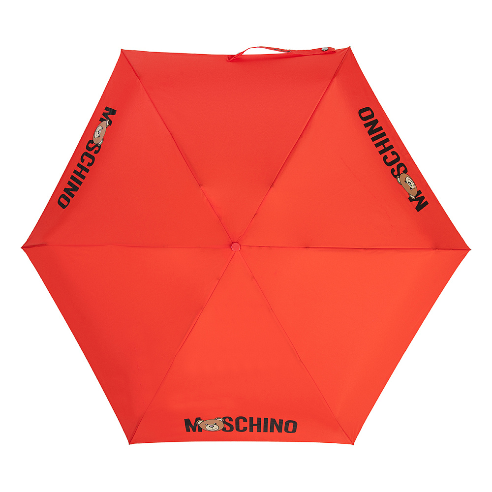 Moschino Зонт складной Moschino 8430-superminiC Bear in the tube Red  product-3441 Арт.: product-3441