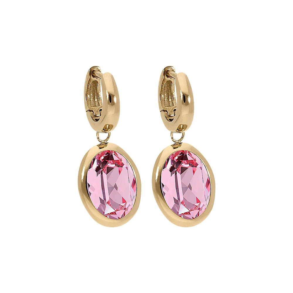 Qudo Серьги Creole TIVOLA small G light rose Qudo 310507 R/G Арт.: 310507 R/G