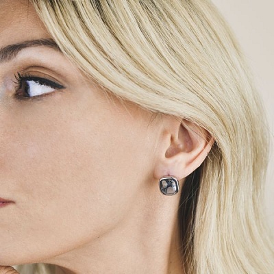 Серьги METALLO E CRISTALLO  Boccadamo  XOR721B 