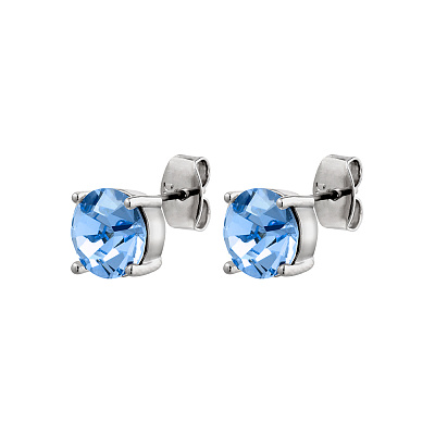 Серьги DAZE SS LIGHT SAPPHIRE 460058 