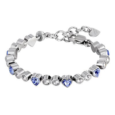 Браслет  FURY SS LIGHT BLUE / CRYSTAL 480143 