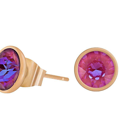 Fiore Luna Пусеты Lotus Pink Delite Fiore Luna SWE298 LPD RG Арт.: SWE298 LPD RG