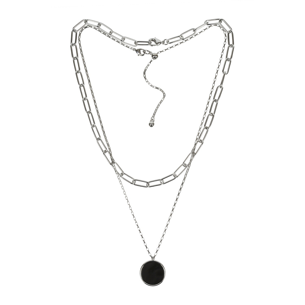Fiore Luna Колье Onyx Fiore Luna *B2003NM-N02.1 BW/S Арт.: *B2003NM-N02.1 BW/S