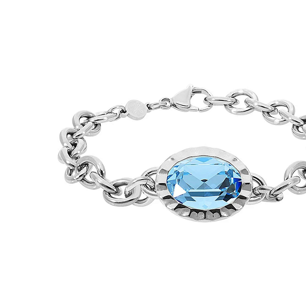 Qudo Браслет TIVOLA UNICA big (S/P) Aquamarine Qudo 189527 Арт.: 189527