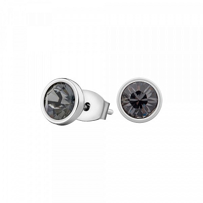 Пусеты Crystal Silver Night Fiore Luna SWE297 CSN S  Fiore Luna  SWE297 CSN S 