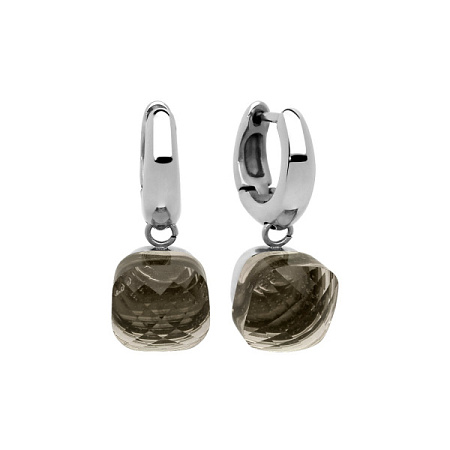 Qudo Серьги Firenze smoky quartz Qudo 300027 BW/S Арт.: 300027 BW/S