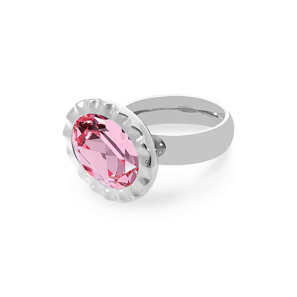 Qudo Кольцо TIVOLA UNICA big (S/P) Light rose 58 Qudo 686640 Арт.: 686640