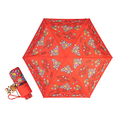 Зонт складной Moschino 8445-superminiC Floreal Red  product-3444  Moschino  product-3444 