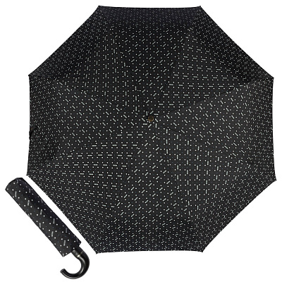 Зонт складной Moschino 8505-ToplessA Man dots Black  product-2026 product-2026 