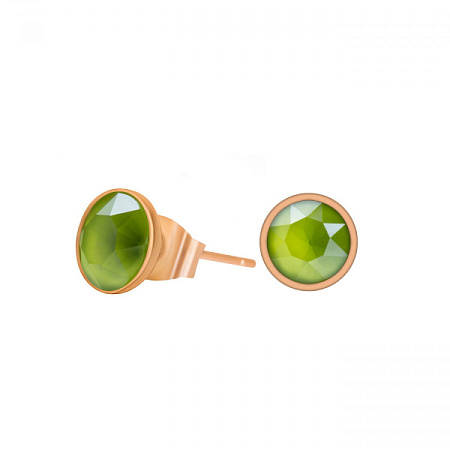 Fiore Luna Пусеты Crystal Lime Fiore Luna SWE298 CLIM RG Арт.: SWE298 CLIM RG