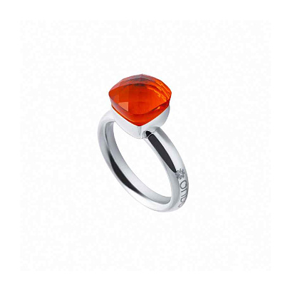 Кольцо Firenze orange glow 17.2 мм Qudo *611932 BR/S *611932 BR/S 