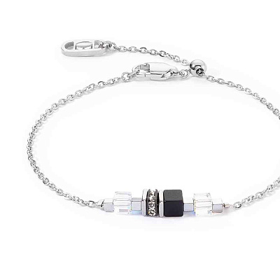 Браслет Black-Silver  Coeur de Lion  *5076/30-1317 