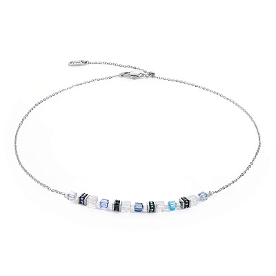 Колье Blue-Silver 5076/10-0717 