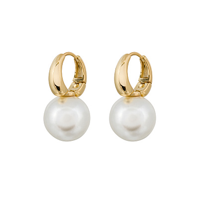 Серьги WHITE SHELL PEARL Fiore Luna ABE06611-14 G ABE06611-14 G 