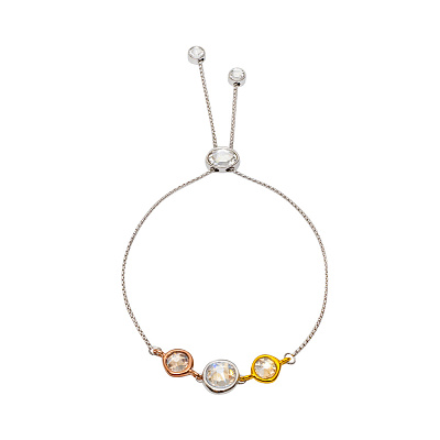 Браслет Gray colors (Crystal, Grey, Black diamond) Fiore Luna C2101SW-B01.3 BW/MIX C2101SW-B01.3 BW/MIX 