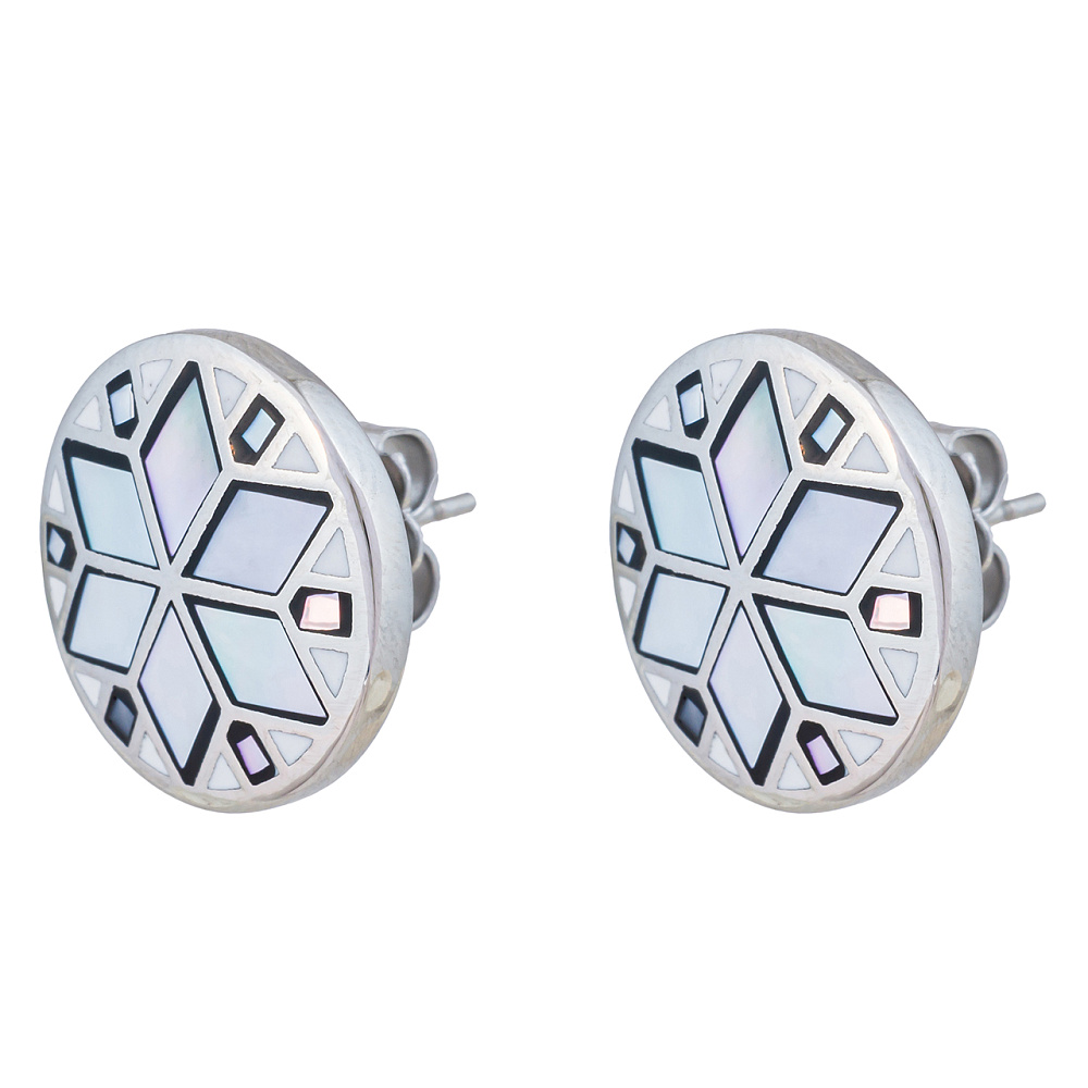 Fiore Luna Серьги MANDALA Арт.: AE03197-1 BL/S