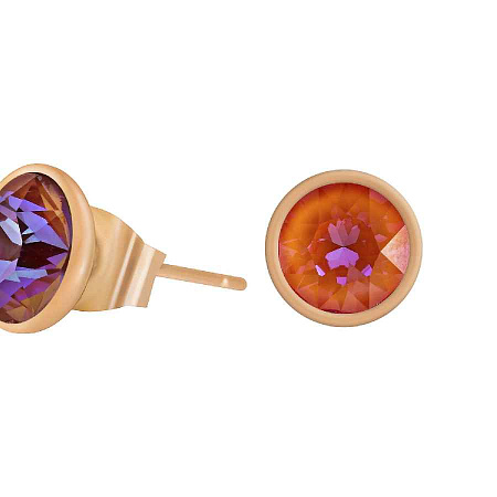 Fiore Luna Пусеты Orange Glow Delite Fiore Luna SWE298 OGD RG Арт.: SWE298 OGD RG
