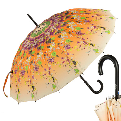 Зонт-трость Jean Paul Gaultier 1128-LM Kimono Orange  product-1809  Jean Paul Gaultier  product-1809 