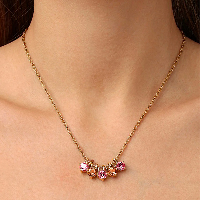 Колье PHILA SG LIGHT ROSE  Dyrberg Kern  480115 