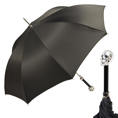 Зонт-Трость Pasotti Capo Silver Oxford Black product-1493 