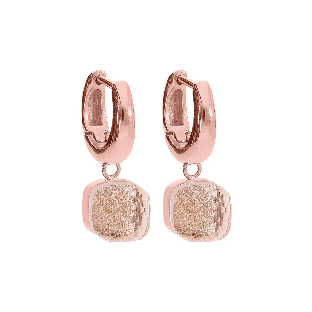 Qudo Серьги Firenze apricot Qudo *300383 R/RG Арт.: *300383 R/RG
