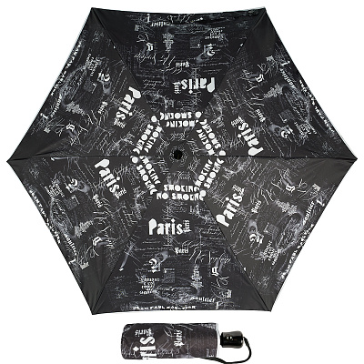 Зонт складной Jean Paul Gaultier 1313-OC Ecritues Noir  product-3020 product-3020 